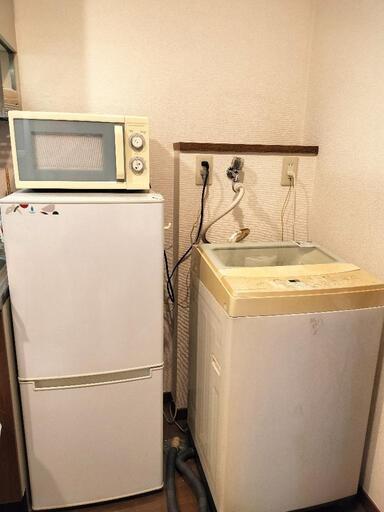 【お引取者決定】家電三点セット 洗濯機、冷蔵庫、電子レンジ