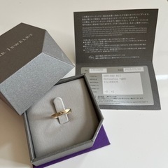 【STAR JEWELRY】　スタージュエリー　シンバーリング　9号の画像