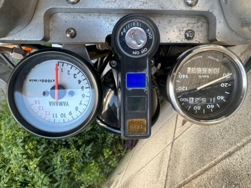 バイク YAMAHA TWです。