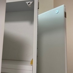 ニトリ ドレッサー 3面鏡 鏡台の画像