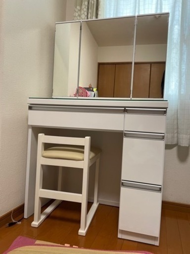 ニトリ ドレッサー 3面鏡 鏡台