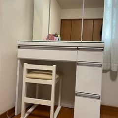 ニトリ ドレッサー 3面鏡 鏡台