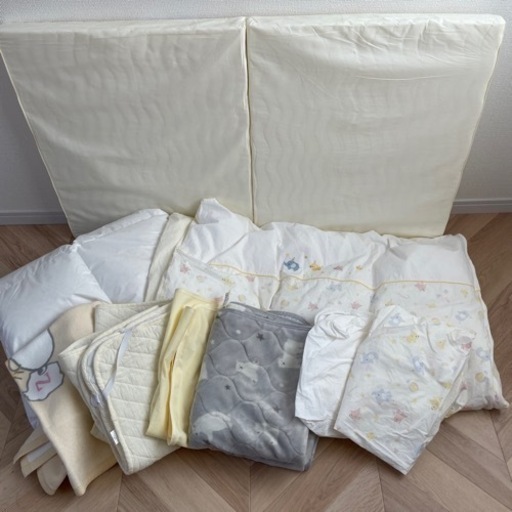 京都西川 ローズベビー羽毛組ふとん セット 10点セット