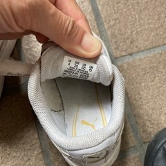 キッズの靴　13cm asics pumaの画像