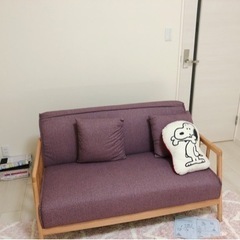 【2.5人がけソファ】LOWYA、2020年に購入、期間限定一万円