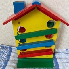 木のおもちゃ　コロコロ　知育玩具の画像
