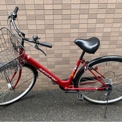 (決まりました)自転車 27インチ(通勤 通勤 買物)防犯登録抹...