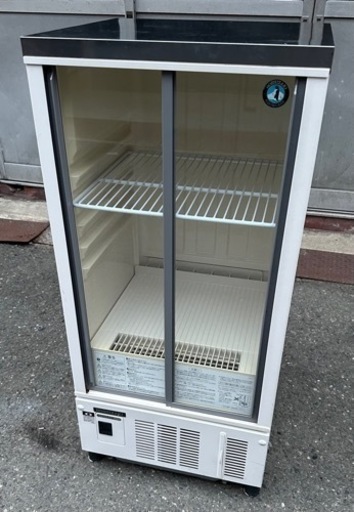 【動確済み】業務用 ホシザキ 冷蔵ショーケース SSB-48CTL1 90L 100V 485×450×1050 縦型ショーケース ドリンク冷蔵 厨房 瓶ビール 大阪