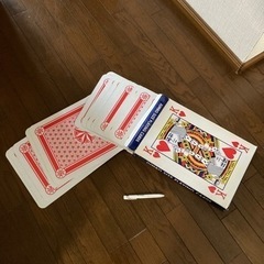 巨大トランプ　1回のみ使用の画像