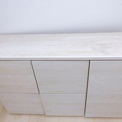 LOWYA [幅110] サイドボード キャビネット 国産 収納