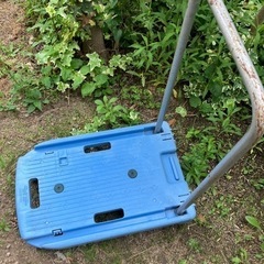 トラスコ　台車 こまわり君 ブルー 難あり