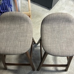 ☆カウンター チェア2脚セット　家具 ダイニングセットの画像