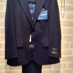 新品DORMEUILxSavile Row★紳士スーツ紺系★AB...
