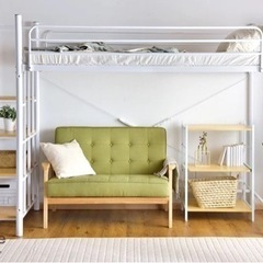 家具 ベッド ロフトベッドの画像