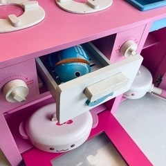 うさももちゃん　グリルキッチン　おままごとセットの画像