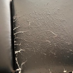 3人がけソファー　黒の画像