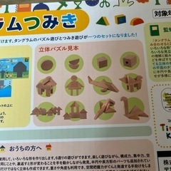 ディズニー 木製タングラムつみきの画像