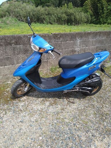 ライブディオＺＸスケルトンブルー