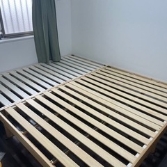 すのこベッド　シングル・ダブル　、こたつテーブル