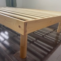 すのこベッド　シングル・ダブル　、こたつテーブルの画像