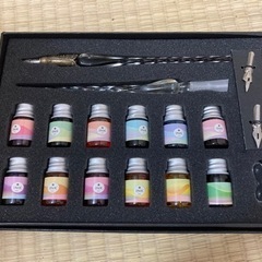 【中古品】ガラスペン インクセット