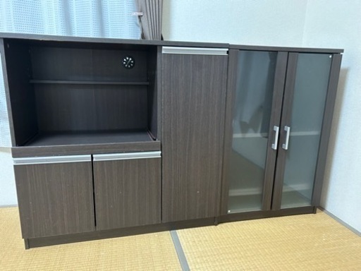 ニトリ　キッチンボード　食器棚　中古