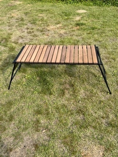 （掲載終了予定）アイアン工房　アイアンテーブル（細板）