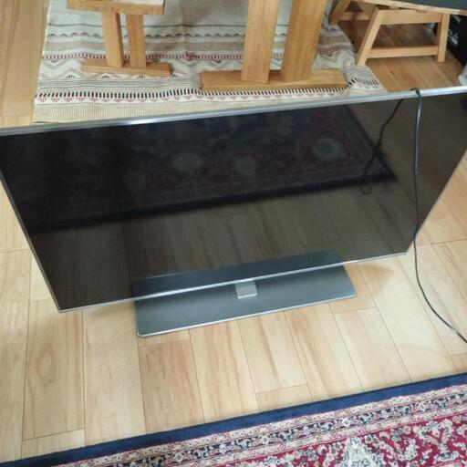 画面に白い線が一本入っているテレビ