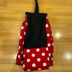 ミニーちゃん　ドット柄　ティッシュケースの画像