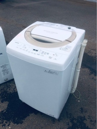 ♦️TOSHIBA 電気洗濯機【2016年製】AW-7D3M