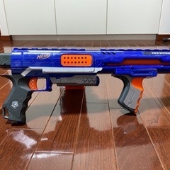 《値下げ》 【美品・お買得】　ナーフガンRAMPRGE 20弾連射