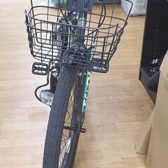 22インチ 子供用自転車 asahi SEARCH 6段変速 カゴ・カギ・ライト付き