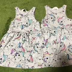 双子ワンピース2点セット