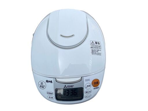 【決まりました】三菱 IHジャー炊飯器 NJ-NH106-W  5合炊き 2018年製