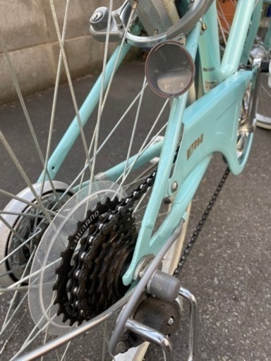 子供自転車22インチ6段変速オートライト