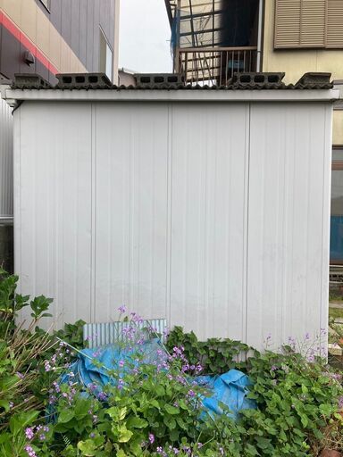 受け渡し決定  ヨドコウ　屋外　大型倉庫　撤去いただける方