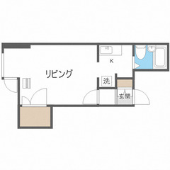 ［ウィークリー&マンスリーマンション情報］ガラスブロックウィンドウから陽光降りそそぐ明るいお部屋！地下鉄東西線西28丁目駅徒歩圏内！駐車場完備！ - 札幌市