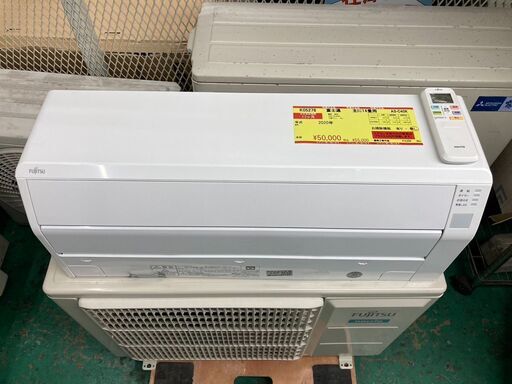 K05276　富士通　2020年製　中古エアコン　主に14畳用　冷房能力　4.0KW ／ 暖房能力　5.0KW