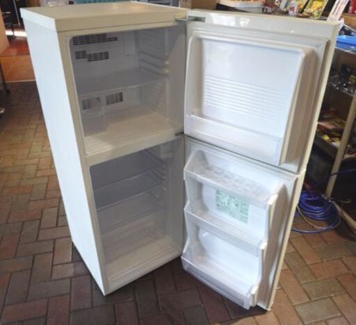 無印良品 140L 2ドア冷蔵庫 AMJ-14D-3 白 2017年製 MUJI 冷蔵庫 100Lクラス 札幌市東区 新道東店