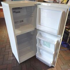 無印良品 140L 2ドア冷蔵庫 AMJ-14D-3 白 2017年製 MUJI 冷蔵庫 100L