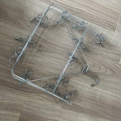 オールステンレス ピンチハンガー　洗濯バサミ