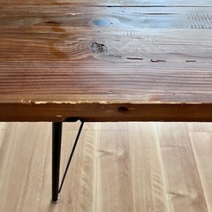 ダイニングテーブル　関家具 古材　6人がけの画像