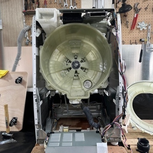 完全分解洗浄済み　送料無料　取り付け無料　保証6ヶ月　修理対応可能　ドラム式洗濯機