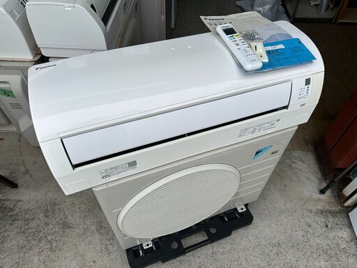 【動作保証あり】DAIKIN ダイキン 2018年 2.5kw 8畳用 冷暖房ルームエアコン F25VTES【管理KR475】