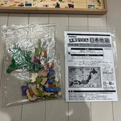 学研　木製パズル日本地図の画像