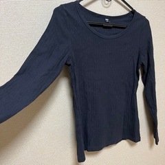 UNIQLO ユニクロ リブニットの画像