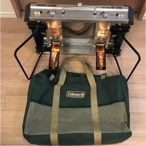 ユニフレーム ツインバーナー US-1900  キャンプ　バーベキュー