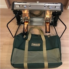 ユニフレーム ツインバーナー US-1900  キャンプ　バーベキューの画像