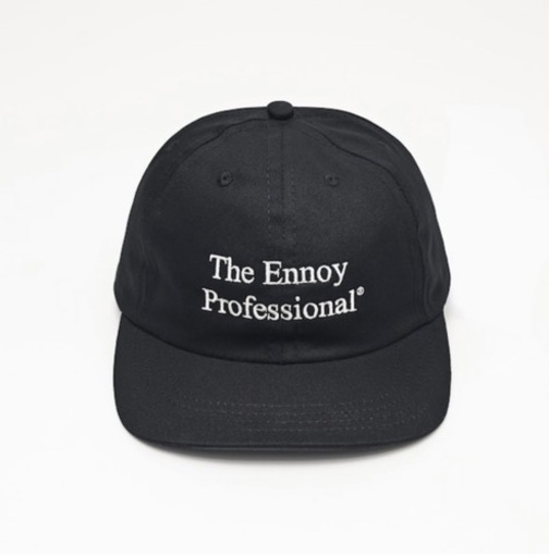 Ennoy COTTON CAP BLACK エンノイコットンキャップ ブラック