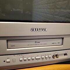 aiwa vcr テレビの画像